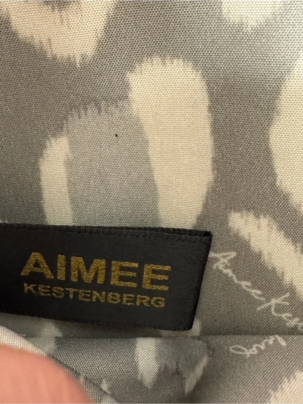 Aimee Kestenberg Pink Zip-Around Leather Wallet